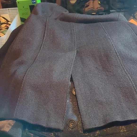 Wool blend Chocolate Coat - Picture 6 of 6